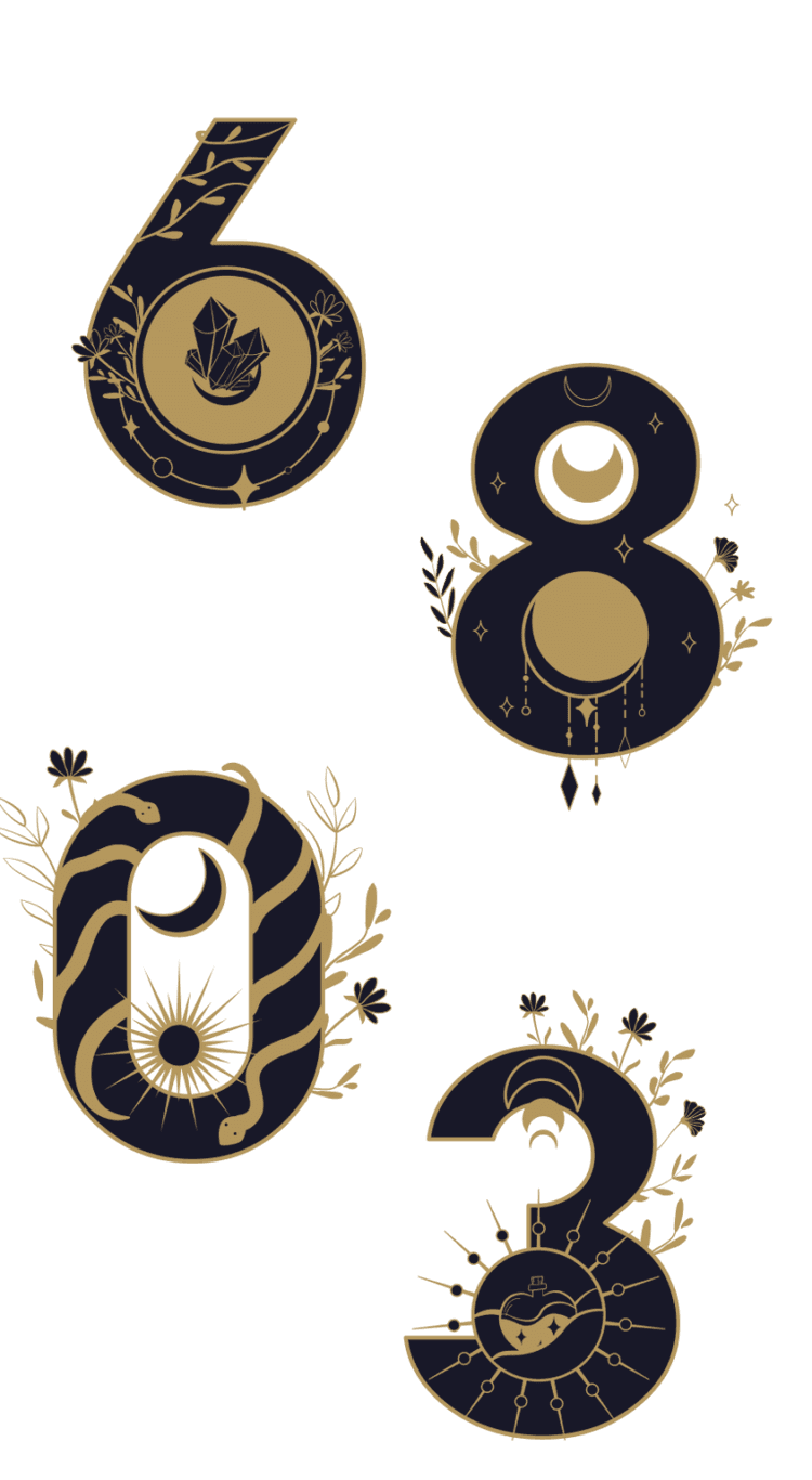 Numerology Illustration